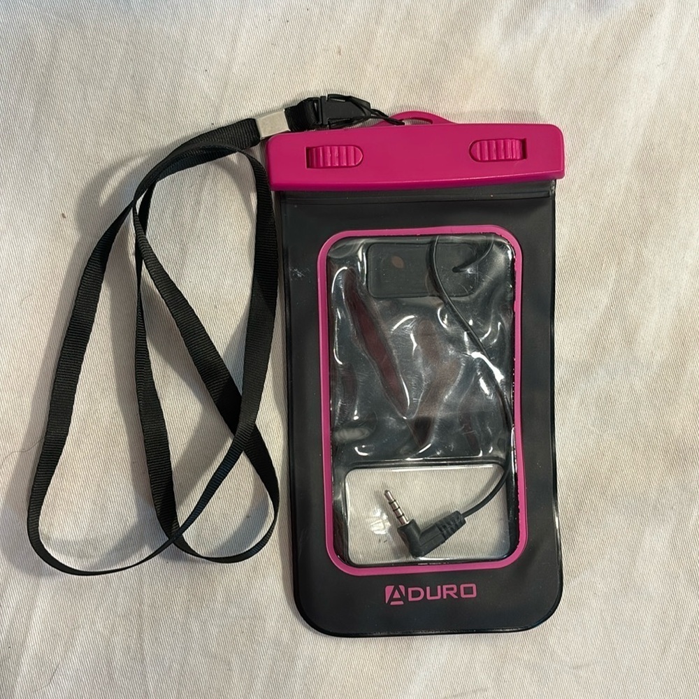 ADURO Sport Waterproof Smartphone Bag Pink Black